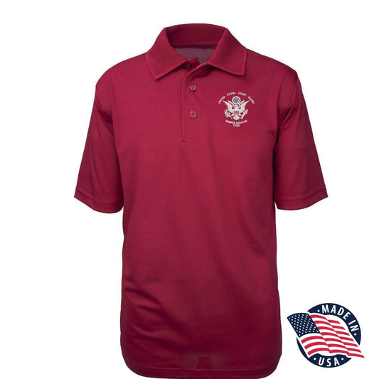 U.S. Coast Guard Flag Performance Polo Shirt