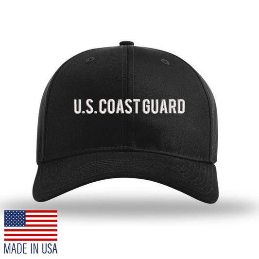 U.S. Coast Guard Not So Basic Structured Cap - Black