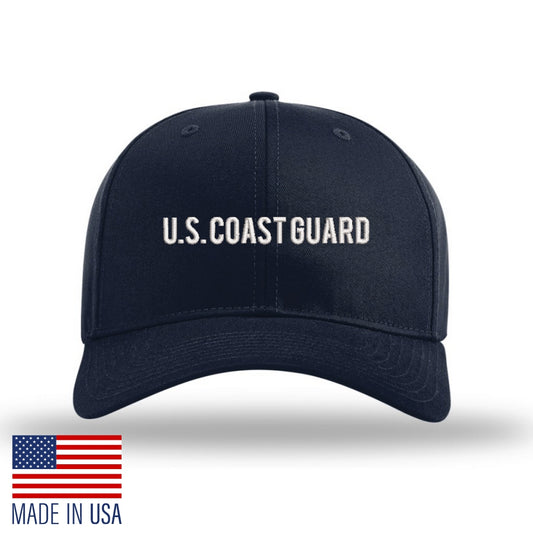 U.S. Coast Guard Not So Basic Structured Cap - Navy