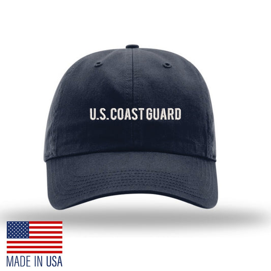 U.S. Coast Guard Not So Basic Unstructured Cap - Navy