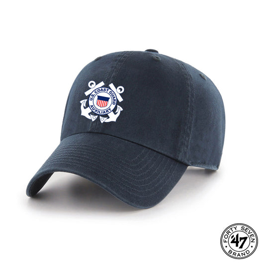 U.S. Coast Guard Auxiliary '47 Brand Clean Up Unstructured Cap in Navy