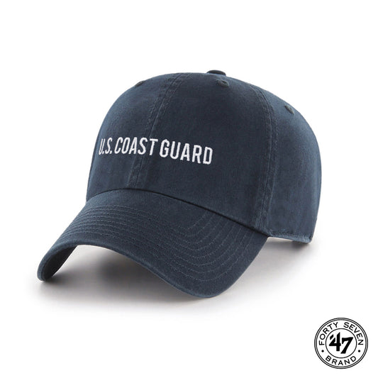 U.S. Coast Guard '47 Brand Clean Up Unstructured Cap in Navy